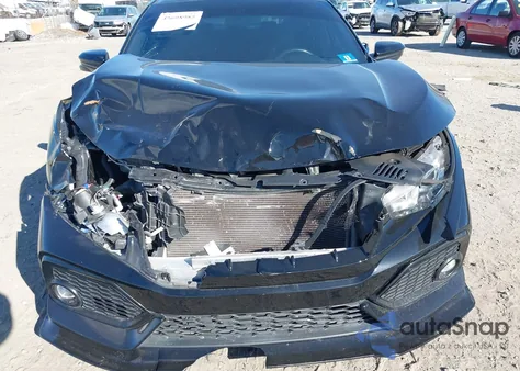 2018 Honda Civic Si z USA, uszkodzony, nr VIN 2HGFC1E54JH702347